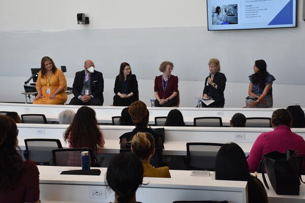 Panel of speakers at the WIMS 2023 event