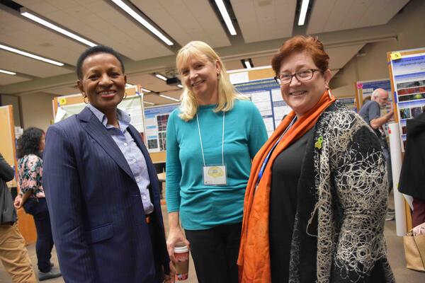 Dean Deas, Dr. Ethell, and Dr. Carson at an event