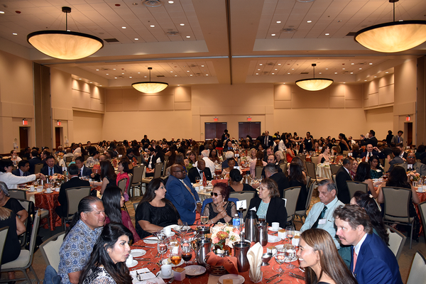 Crowd shot at the 2024 Gala