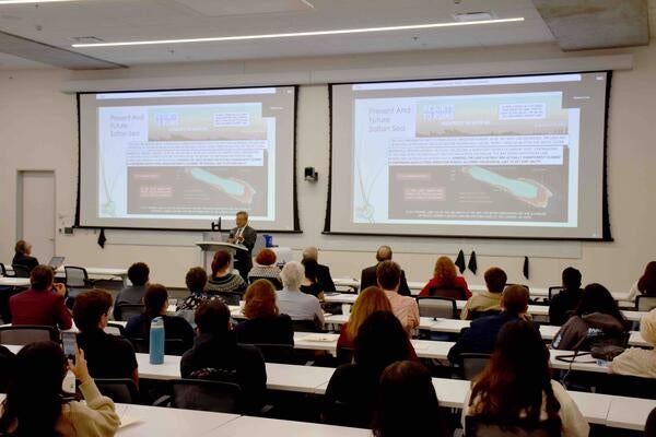 Guests at the 2025 Haider lecture