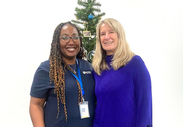 Shaleta Smith and Kristen West