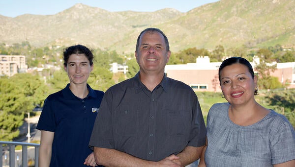 Erika Klein, Ross French, and Wendy Fierro