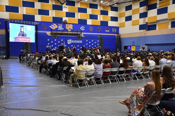 The audience at 2026 Commencement