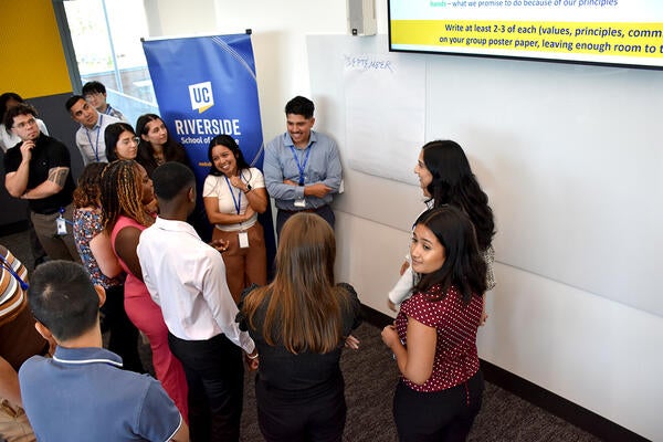 Medical students discuss the concepts behind their oath