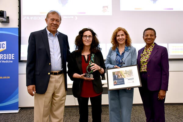 Thomas Haider, Pamela Bjorkman, Salma Haider, and Deborah Deas