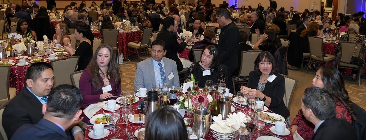 Crowd shot of the 2022 gala at the Riverside Convention Center