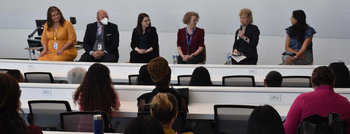 Panel of speakers at the WIMS 2023 event