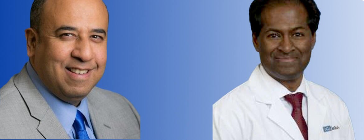 Drs. Sherif Hassan and Naveen Raja