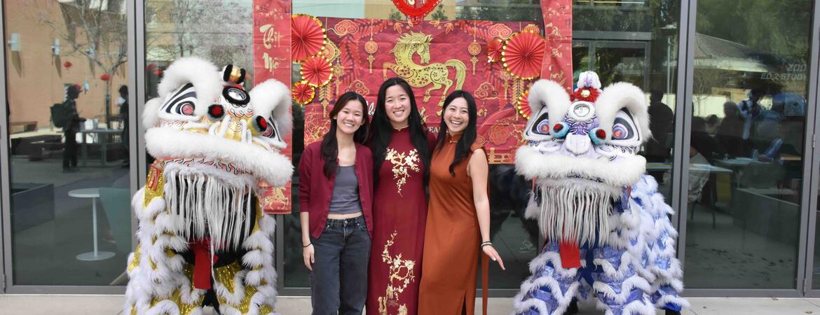 Students celebrate Lunar New Year 2026 at the UCR SOM