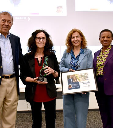 Thomas Haider, Pamela Bjorkman, Salma Haider, and Deborah Deas