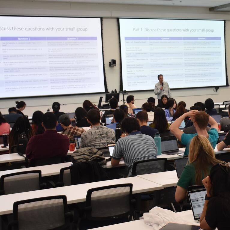 a ucr som classroom