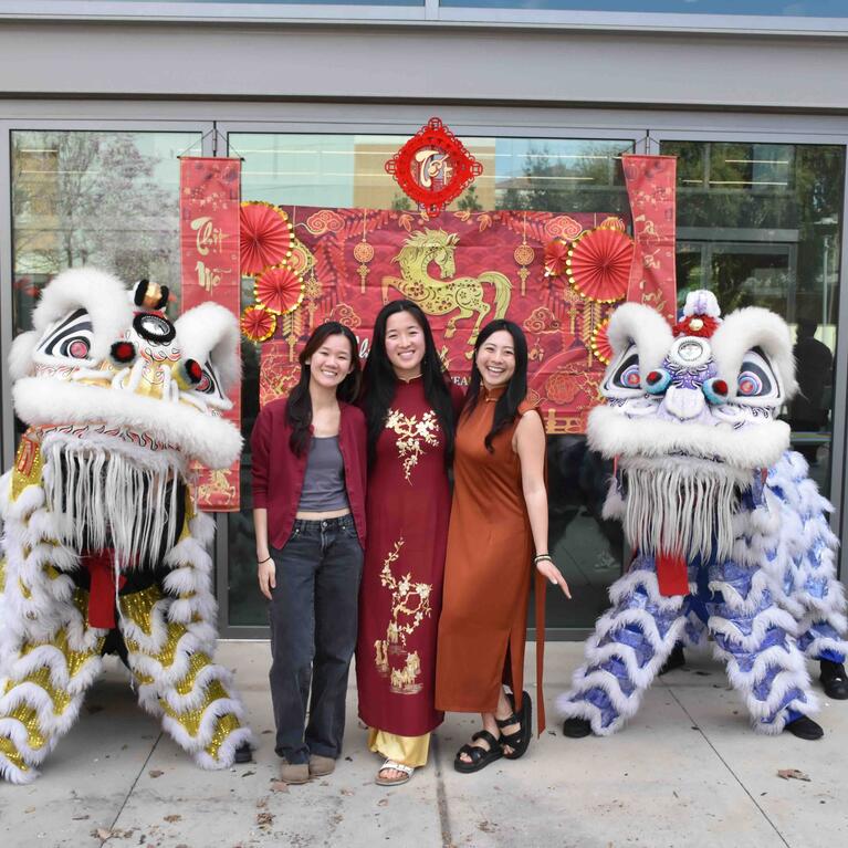 Students celebrate Lunar New Year 2026 at the UCR SOM