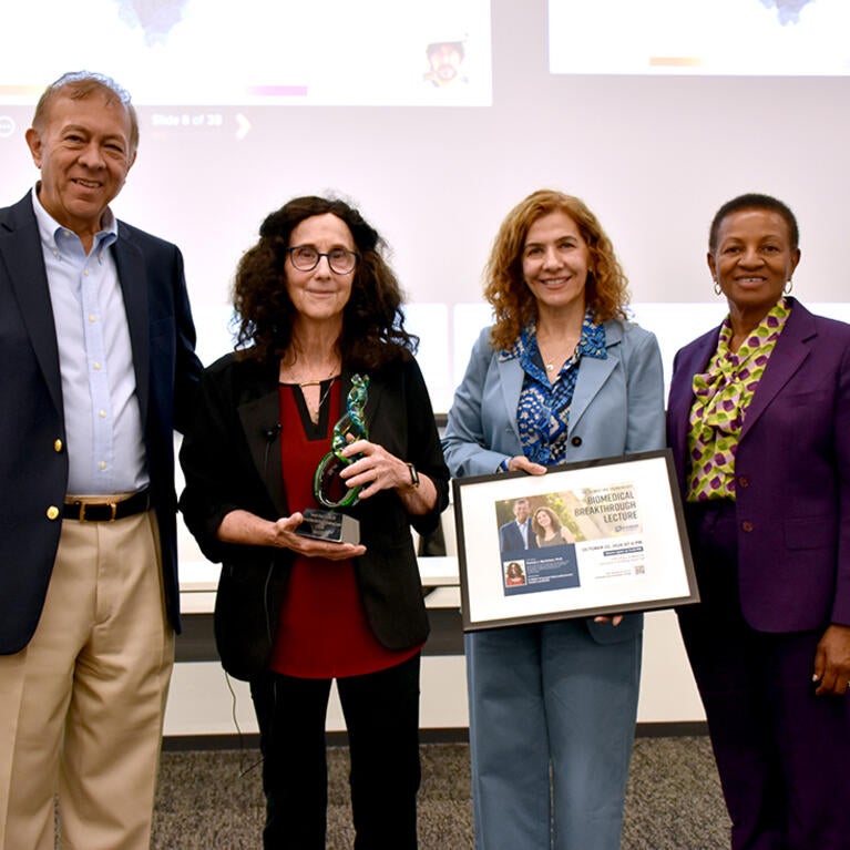 Thomas Haider, Pamela Bjorkman, Salma Haider, and Deborah Deas