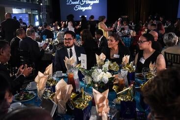 Table of attendees at the 2023 Gala