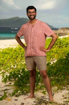 Kishan Patel on Survivor